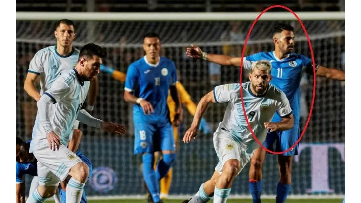 Lionel Messi y Juan Barrera