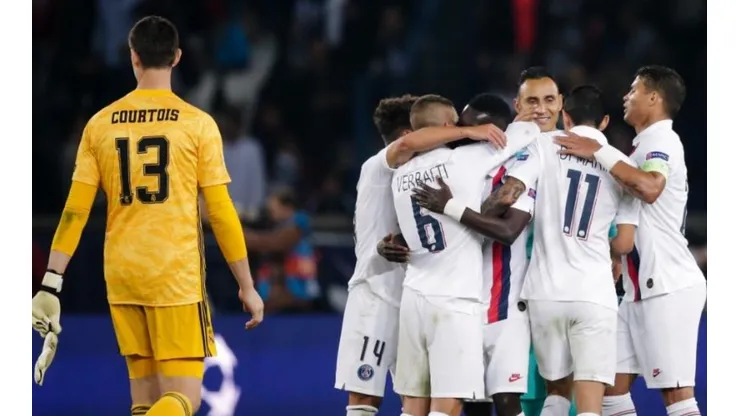 Thibaut Courtois y Keylor Navas