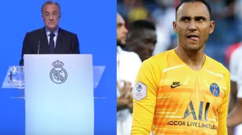 Florentino Pérez / Keylor Navas