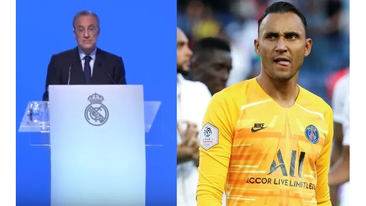 Florentino Pérez / Keylor Navas