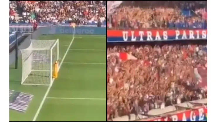 Pelos de punta: el recibimiento a Keylor Navas de los ultras del PSG