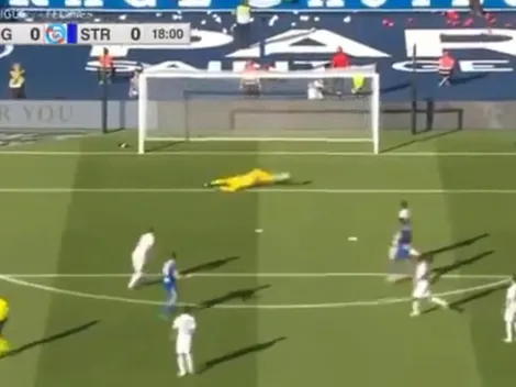 La primer gran atajada de Keylor Navas en el PSG