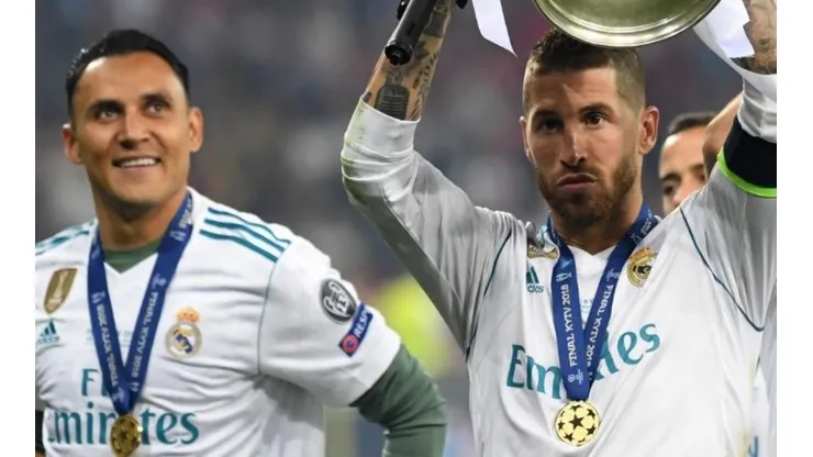 Keylor Navas y Sergio Ramos