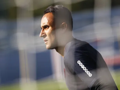 Keylor Navas agradece a Dios tras su primer entrenamiento en PSG