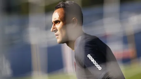 Keylor Navas agradece a Dios tras su primer entrenamiento en PSG