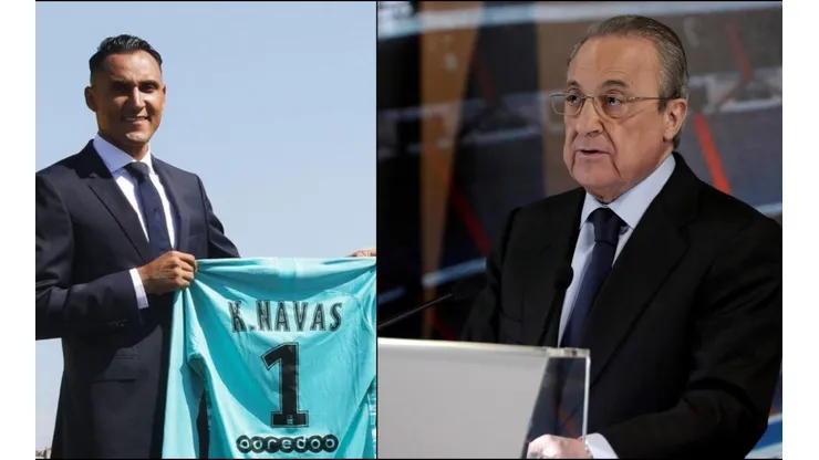 Keylor Navas le rompió un "maleficio" a Florentino Pérez
