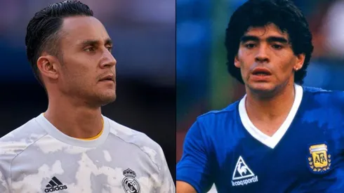 Comparan a Keylor Navas con Diego Maradona