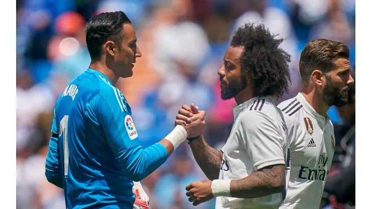 Marcelo conmueve al madridismo con su despedida a Keylor Navas