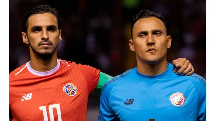 Keylor Navas y Bryan Ruiz