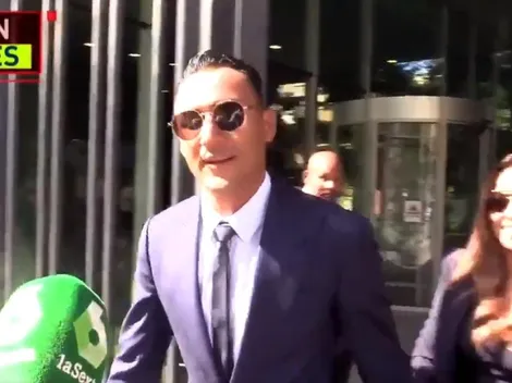 Video: Keylor sale de las oficinas del PSG tras firmar su contrato