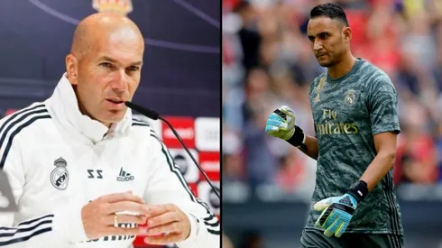 Zidane asegura que Keylor se queda: "Yo voy a contar con él"