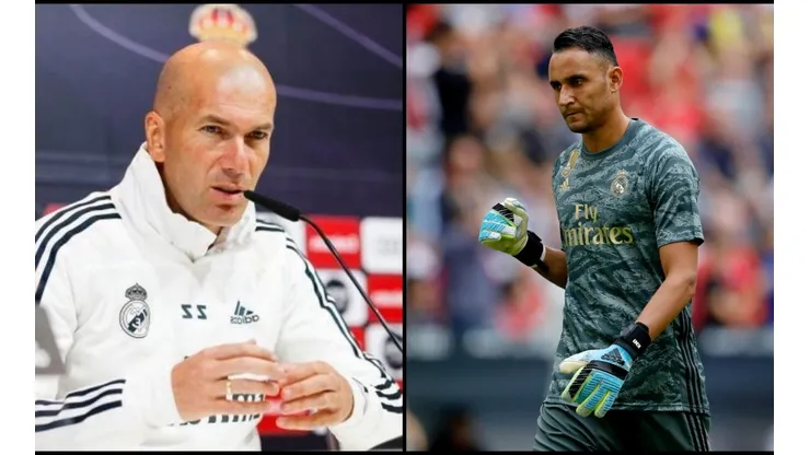 Zidane asegura que Keylor se queda: "Yo voy a contar con él"