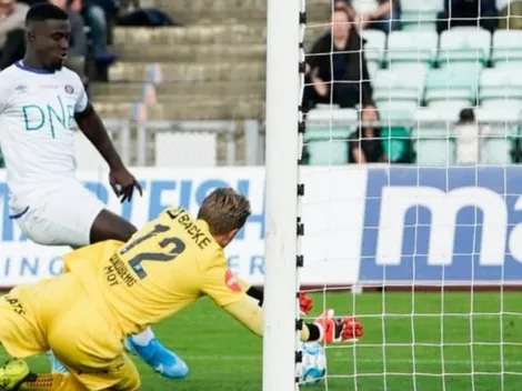 Mayron George debutó con gol en Noruega