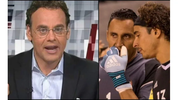 ¡Se calentó el partido! David Faitelson dio su opinión sobre el debate "Keylor vs Ochoa"