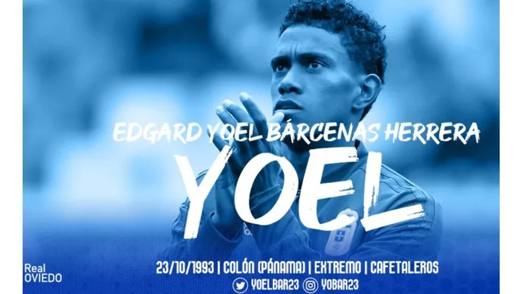 Real Oviedo hace oficial el futuro de Yoel Bárcenas