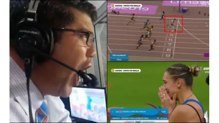 Fernando Palomo emociona a toda Costa Rica con relato del triunfo de Andrea Vargas