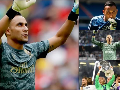 Diario As festeja el quinto aniversario de Keylor Navas en Real Madrid