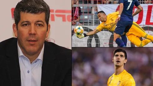 Fernando Palomo también llenó de elogios a Keylor...y se acordó de Courtois