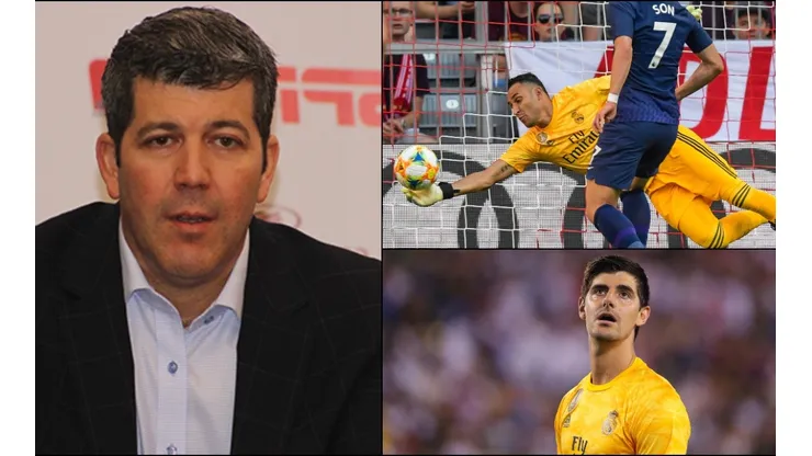 Fernando Palomo también llenó de elogios a Keylor...y se acordó de Courtois