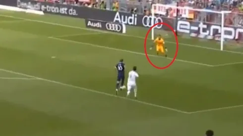 Gol Harry Kane a Keylor Navas