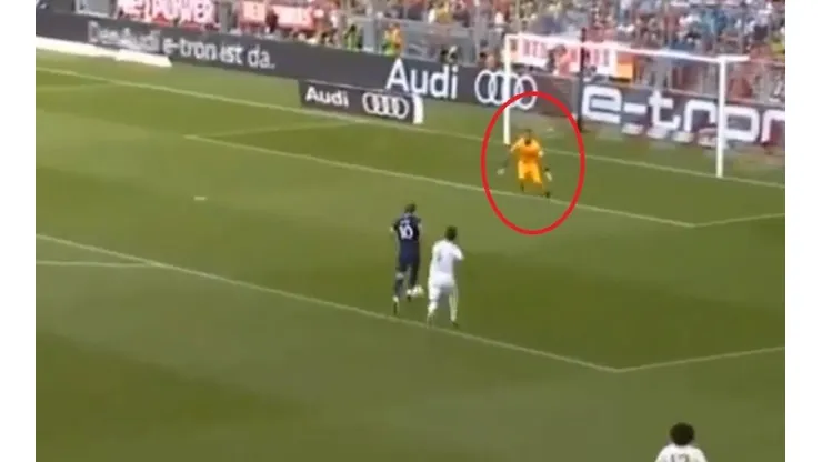 Gol Harry Kane a Keylor Navas