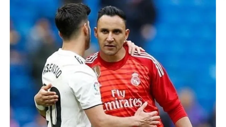 Keylor Navas y Marco Asensio