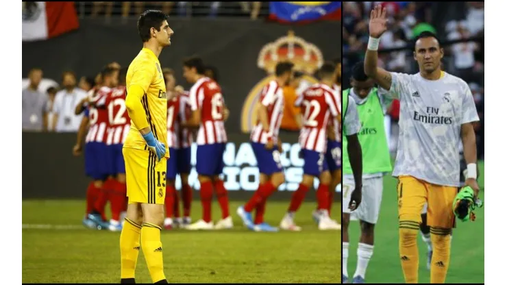 Lluvia de críticas para Courtois tras goleada ante el Atlético