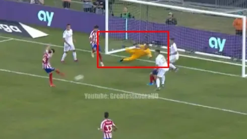 Keylor Navas hizo la mejor atajada del partido