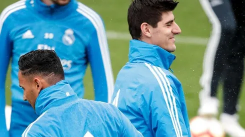Keylor Navas y Thibaut Courtois