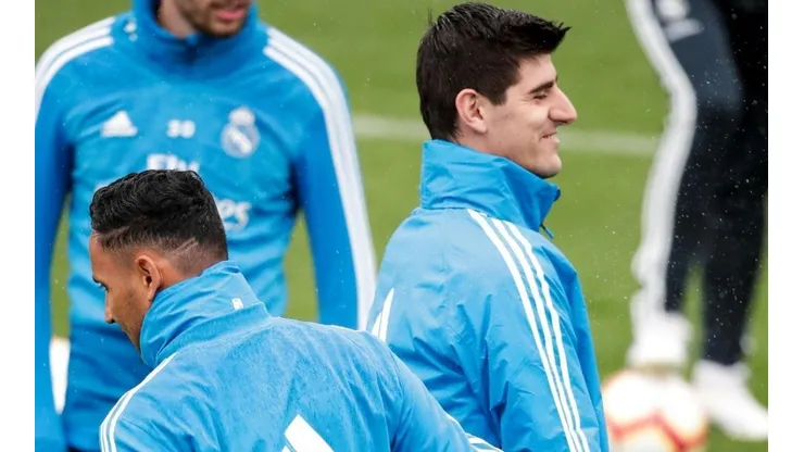 Keylor Navas y Thibaut Courtois