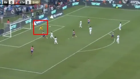 El Atlético ya le gana al Madrid por 1-0