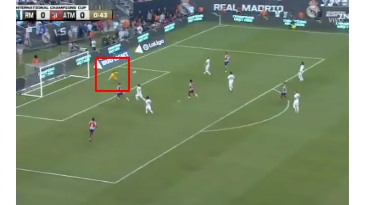 El Atlético ya le gana al Madrid por 1-0