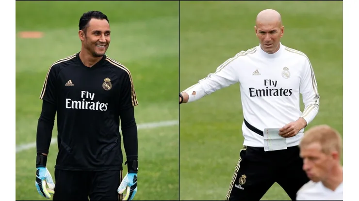 Keylor Navas le cambia los planes a Zidane