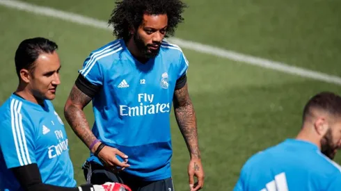 Entrenamiento de Real Madrid