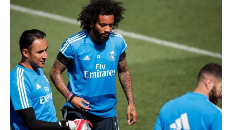 Entrenamiento de Real Madrid