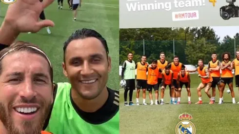 Sergio Ramos / Keylor Navas