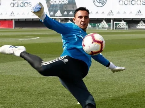 Keylor Navas publicó video haciendo lo que más le gusta