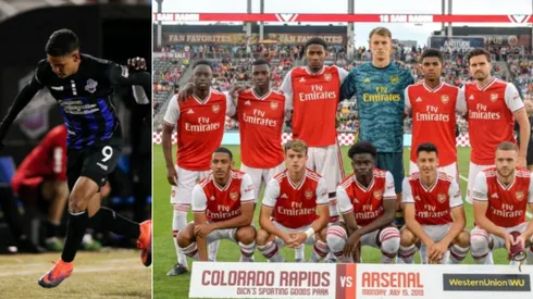 ¡Hondureño hace su debut contra el Arsenal de Inglaterra!