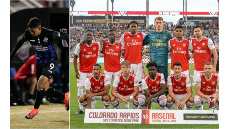 ¡Hondureño hace su debut contra el Arsenal de Inglaterra!
