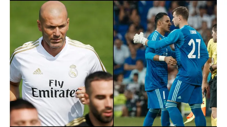 Keylor contra Lunin, entre los "castings" de Zidane
