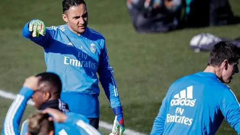 Keylor Navas y Thibaut Courtois