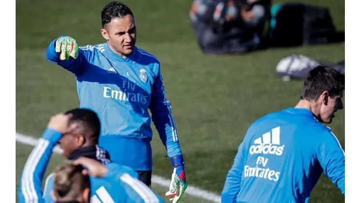 Keylor Navas y Thibaut Courtois
