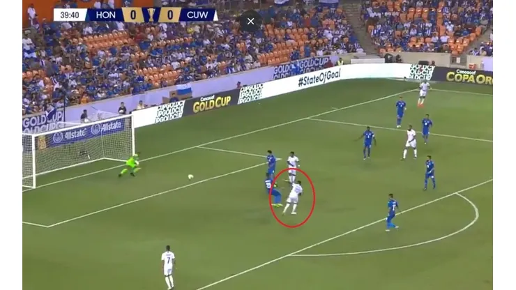 Honduras 0-1 Curacao