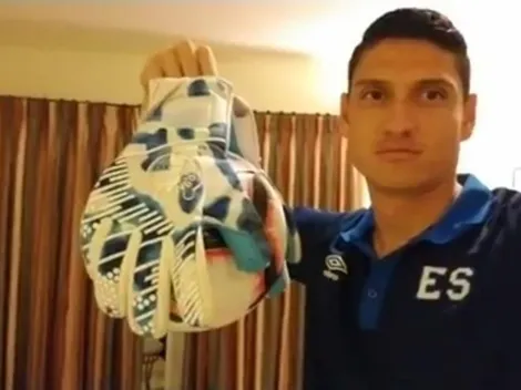 Arquero de El Salvador explica su curioso saque de manos en Copa Oro