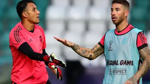 Keylor Navas y Sergio Ramos