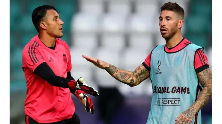 Keylor Navas y Sergio Ramos