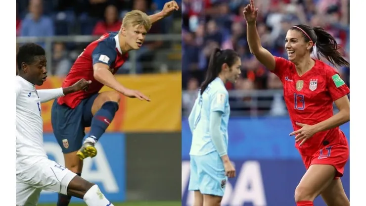 Noruega 12-0 Honduras / USA 13- Tailandia