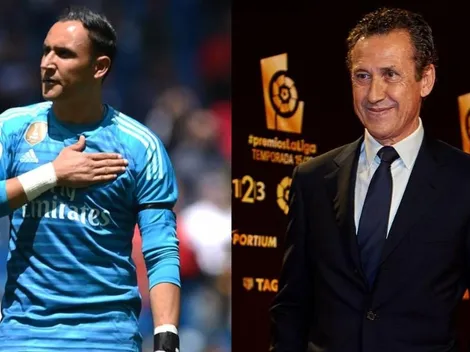 “A Keylor Navas lo están echando del Madrid desde el día que llegó”: Valdano