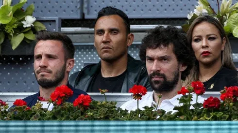 ¡Qué buena espalda la de Keylor Navas con esta estrella del tenis!