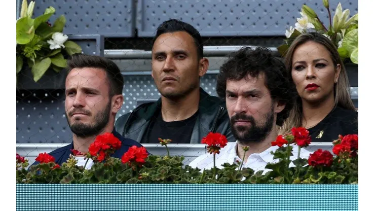 ¡Qué buena espalda la de Keylor Navas con esta estrella del tenis!